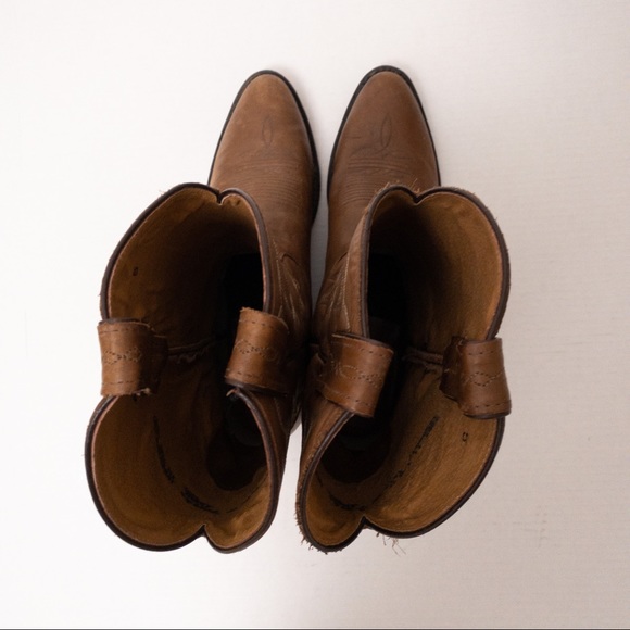 TONY LAMA Men’s Stallion 7901 Cowboy Boots Brown Size 11.5 - Picture 10 of 15